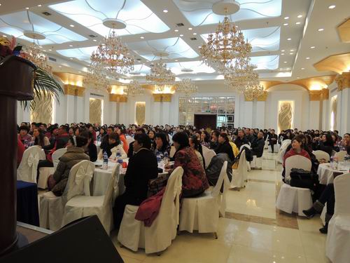 王成桓副会长为平安保险高端客户一天连做两场讲座